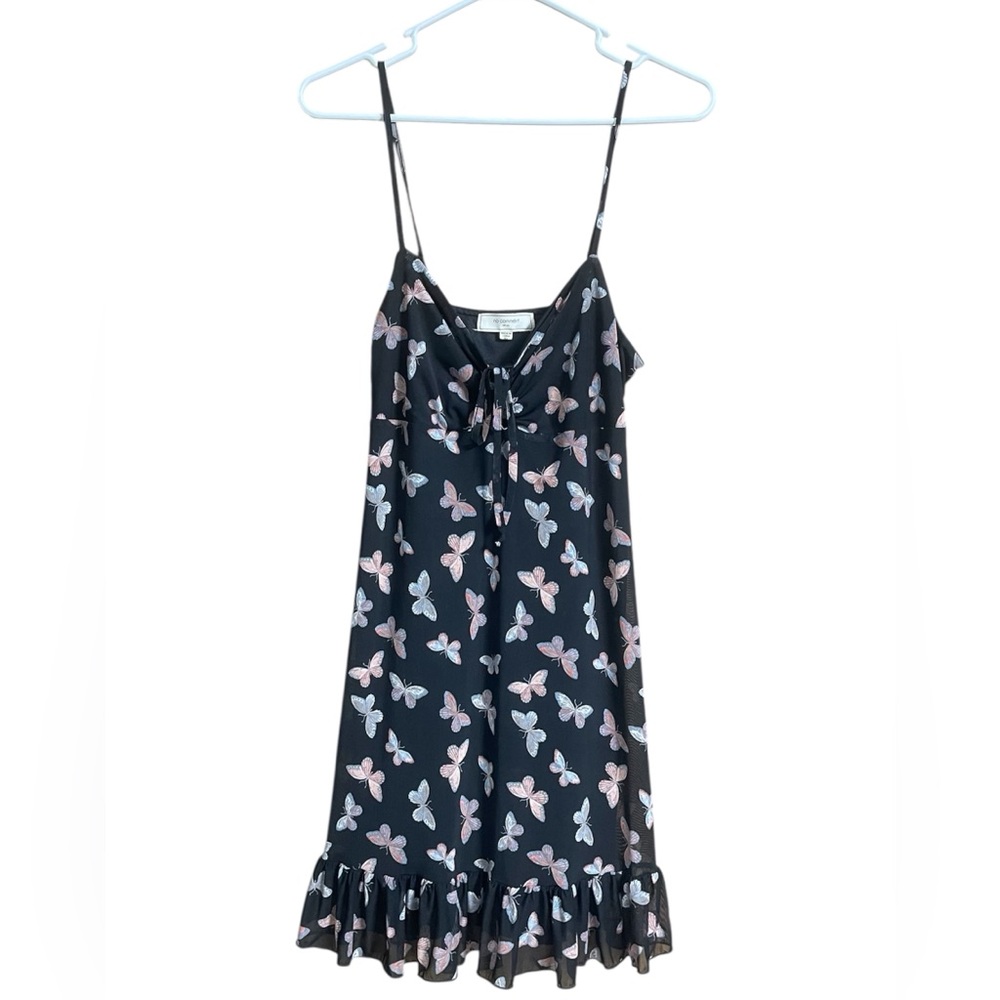 No Comment Y2K inspired babydoll butterfly dress